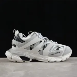 Balenciaga Track LED TRICOLOR UPPER/NOT WASH WHITE/ BLAK/ LG GREY Y42 Sneaker