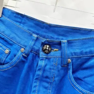 Chrome Hearts C002 CH Co branded Drak Miami Blue Jeans