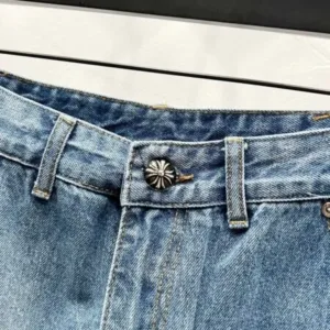 Chrome Hearts K1030 New 2025 Croco Heart Jeans