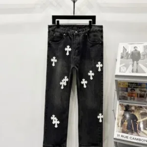 Chrome Hearts K520 Skinny jeans - chrome, Chrome Hearts, Chrome Hearts denim, Chrome Hearts denim jeans, Chrome Hearts denim pants, Chrome Hearts jeans, Chrome Hearts jeans pants, Chrome Hearts pants, Denim, denim jeans pants, hearts, Jeans, jeans pants, pants