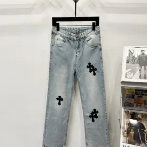 Chrome Hearts K570 Skinny jeans - chrome, Chrome Hearts, Chrome Hearts denim, Chrome Hearts denim jeans, Chrome Hearts denim pants, Chrome Hearts jeans, Chrome Hearts jeans pants, Chrome Hearts pants, Denim, denim jeans pants, hearts, Jeans, jeans pants, pants