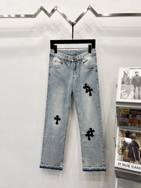 Chrome Hearts K570 Skinny jeans - chrome, Chrome Hearts, Chrome Hearts denim, Chrome Hearts denim jeans, Chrome Hearts denim pants, Chrome Hearts jeans, Chrome Hearts jeans pants, Chrome Hearts pants, Denim, denim jeans pants, hearts, Jeans, jeans pants, pants