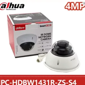 Dahua DH-IPC-HDBW1431R-ZS-S4 4MP Entry 2.8-12mm 4X Zoom Dome Network POE IP Camera H.265 ONVIF IR 40m SD Slot IP67 IK10