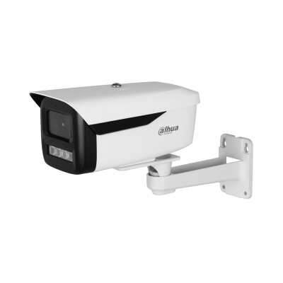 Dahua IPC-HFW2449M-AS-LED-B 4MP Full-color Fixed-focal Bullet Wizsense Network Camera - card, detection, max, network, smart