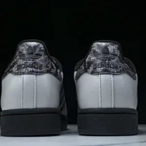 adidas JP6059 SUPERSTAR II CASUAL SNEAKERS WHITE/BLACK/GREY