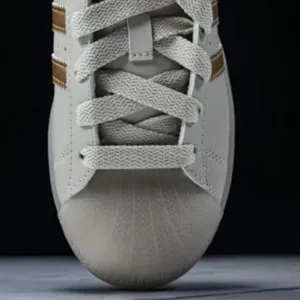 adidas JR7355 SUPERSTAR CASUAL SNEAKERS BEIGE/GREY/YELLOW