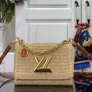 LV TWIST SLIM m14309A tote handbags