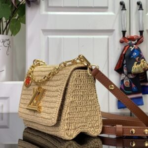 LV TWIST SLIM m14309A tote handbags