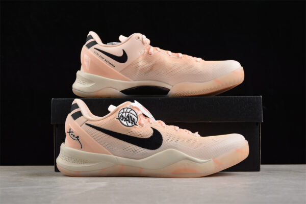 Nike Kobe 8 ACADEMY P Kobe VIII Powder Peach Pure Original Basketball Shoes - academy, kobe, nike, Nike Kobe 8 ACADEMY, Nike kobe academy p crimson Eybl fam reunion MAK, Nike kobe HQ3138 800, Nike kobe shoes, Nike kobe sneaker, Shoes, viii