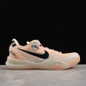 Nike Kobe 8 ACADEMY P Kobe VIII Powder Peach Pure Original Basketball Shoes