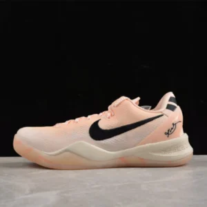 Nike Kobe 8 ACADEMY P Kobe VIII Powder Peach Pure Original Basketball Shoes