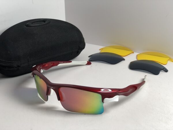 OAKLEY O214B sunglasses - eyewear, o214b, oakley, red, sunglasses