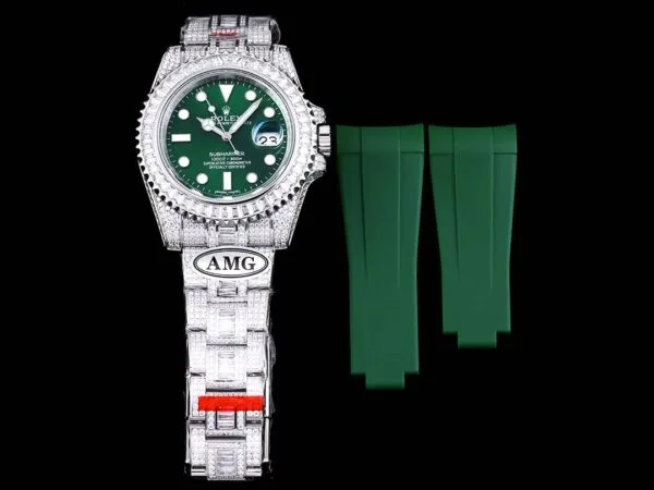 ROLEX 3186 diamond automatic mechanical watch 40MM - automatic, diamond, rolex, rolex 40mm watches, ROLEX diamond automatic mechanical watch, rolex diamond watch, rolex diamond wrist watches, rolex watch, rolex watches, rolex wrist watches, rolex wristwatch, watch