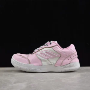 balenciaga 841763 wcurs 5090 hamptons medium worn out pink/ white hamptons sneaker shoes