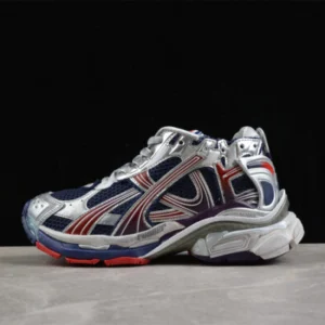 balenciaga 772767 wrung 4610 runner nylon /suede/ mesh/ w Y50 royal sneaker shoes