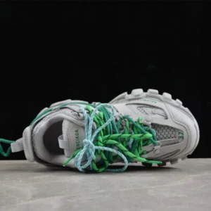 balenciaga track trail laces ecbr500299a grey/green/blue 800590 wtrhk 1340 C 37 sneaker shoes