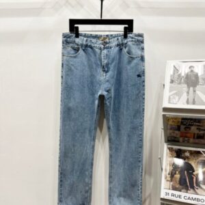 Burberry K990 Supreme collaboration Warhorse embroidery jeans - burberry branded warhorse, burberry denim jeans, burberry denim jeans pants, burberry embroidered jeans, burberry jeans, burberry pants, burberry supreme, burberry Supreme denim jeans, burberry Supreme jeans, burberry Supreme jeans pants, burberry Supreme warhorse jeans, Denim, denim jeans pants, Jeans, jeans pants, pants, Supreme jeans