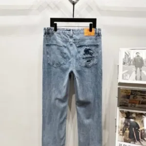 Burberry K990 Supreme collaboration Warhorse embroidery jeans