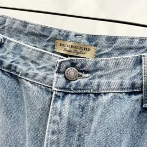 Burberry K990 Supreme collaboration Warhorse embroidery jeans