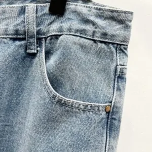 Burberry K990 Supreme collaboration Warhorse embroidery jeans