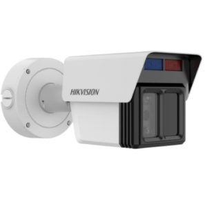 Hikvision iDS-2CD7T46G2/VX3-I(H)S(Y) NEW 4MP DeepinViewX Triple Fixed Lens Bullet Camera for Perimeter Protection