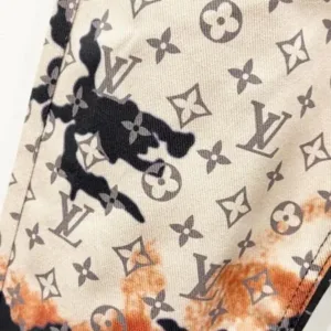 Louis Vuitton H108 24ss Campfire Gradient Old-Fashioned Loose Straight Jeans