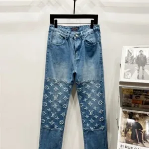 LOUIS VUITTON Denim K1230 Damoflage jacquard Marque LV déposée jeans pants - Denim, denim jeans pants, Jeans, jeans pants, louis, LV denim, lv denim jeans, lv denim pants, lv jeans, lv jeans pants, lv pants, pants, vuitton