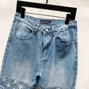 LOUIS VUITTON Denim K1230 Damoflage jacquard Marque LV déposée jeans pants