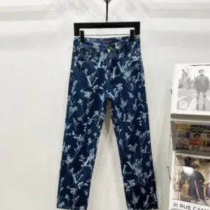 LOUIS VUITTON Denim K1260 Damoflage jacquard Marque LV déposée jeans pants - Denim, denim jeans pants, Jeans, jeans pants, louis, LV denim, lv denim jeans, lv denim pants, lv jeans, lv jeans pants, lv pants, pants, vuitton