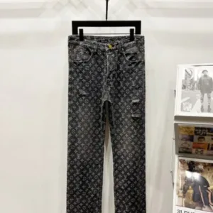 LOUIS VUITTON Denim K1340 Damoflage jacquard Marque LV déposée jeans pants - Denim, denim jeans pants, Jeans, jeans pants, louis, LV denim, lv denim jeans, lv denim pants, lv jeans, lv jeans pants, lv pants, pants, vuitton