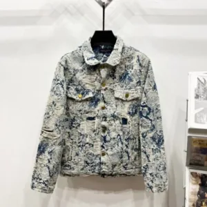 Louis Vuitton FW22 / LV Louis Vuitton floral and plant-printed K950 denim jacket - cowboy jacket, Denim, louis, Louis Vuitton cowboy jacket, louis vuitton denim jacket, Louis Vuitton jacket, lv cowboy jacket, LV denim, lv denim jacket, lv denim unisex jacket, lv unisex cowboy, LV unisex cowboy jacket, lv unisex jacket, unisex cowboy jacket, unisex jacket, vuitton