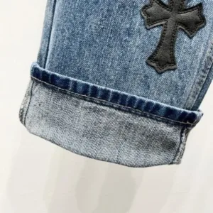 Chrome Hearts C008 Miami Limited Leather Jeans