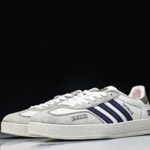 adidas DD6603 DD6602 Gucci ORIGINALS GAZELLE INDOOR CLOVER RETRO CASUAL ANTI SLIP SNEAKERS