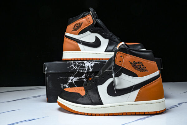Nike DZ5485-008 JORDAN 1 RETRO HIGH OG SHATTERED BACKBOARD BLACK/BLACK-SAIL-STARFISH Shoes - DZ5485-008, DZ5485-008 basketball shoes, DZ5485-008 shoes, DZ5485-008 sneakers shoes, jordan 1 retro basketball shoes, JORDAN 1 RETRO HIGH OG SHATTERED BACKBOARD, jordan DZ5485-008 retro shoes, nike basketball shoes, nike DZ5485-008