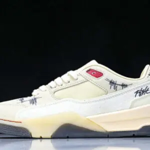 HQ2958-100 AIR JORDAN FLIGHT COURT SP AJ RETRO SPORTS SNEAKERS BEIGE/WHITE/GREY/RED