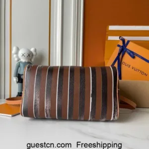 Louis Vuitton wide striped M26178 bags fw25 travel handbags