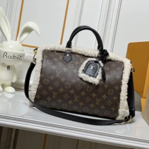 LV Speedy Soft 30 Teddy H33 M26326 Handbags
