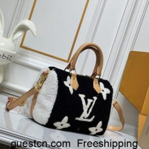 LOUIS VUITTON M40390 M23468 Fluffy Handbags