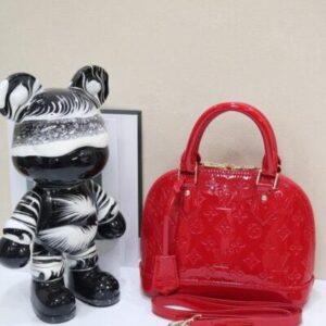 LV Monogram Vernis Alma BB M91606 Handbag