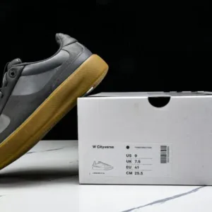 LULULEMON LW9AV8S01-24 CITYVERSE LOW TOP SPORTS AND CASUAL SNEAKERS CONCRETE GREY/BROWN shoes