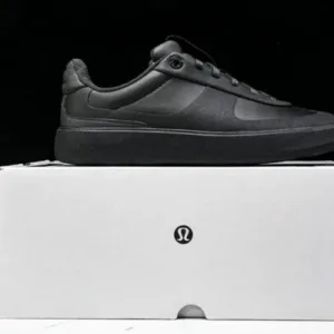 LULULEMON LW9AV8S04-24 CITYVERSE LOW TOP SPORTS AND CASUAL SNEAKERS BLACK/INKINESS shoes