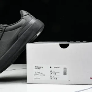 LULULEMON LW9AV8S04-24 CITYVERSE LOW TOP SPORTS AND CASUAL SNEAKERS BLACK/INKINESS shoes
