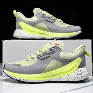 LULULEMON LW9EPZS 02-23 W BLISSFEEL TRAIL RUN LOW WHITE/Black/grey/green/YELLOW sneakers shoes