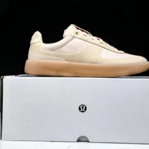 LULULEMON LW9FFIS02-24 CITYVERSE LOW TOP SPORTS AND CASUAL SNEAKERS LIGHT PINK/LIGHT WHEAT/WHITE shoes