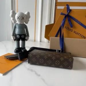 Louis Vuitton M14036 Gaston Wearable Wallet Monogram Macassar Canvas L&V bags