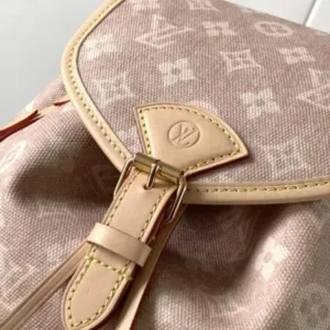 LV FW25 SHOW Montsouris PM NV2 Meowgram coated canvas L&V tote hand bags