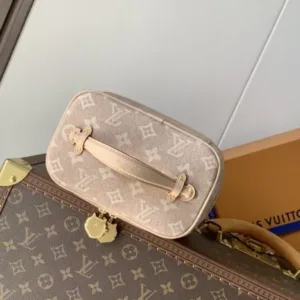 Louis Vuitton FW25 SHOW NICE MINI Meowgram coated canvas M15170 L&V Women Travel