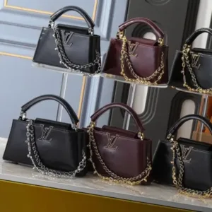 Louis Vuitton Capucines East-West BB Cowhide leather Black M25492 Handbags - Capucines East, Capucines East-West BB, Capucines East-West BB handbags, Capucines West, East-West BB Bag, FW25 Capucines East-West BB, L&V hand Bags, L&V tote hand bags, Louis Vuitton, Louis Vuitton 2025 bags, Louis Vuitton 2026 bags, Louis Vuitton bags, Louis Vuitton hand bags, Louis Vuitton handbags, Louis Vuitton tote handbags, LV 2025 bags, LV 2026 bags, lv bags, LV Capucines East-West BB, LV handbags, LV s25 bags, lv s26 bags, LV tote bags, LV tote handbags, M25492 Louis Vuitton, SS25 Capucines East-West BB