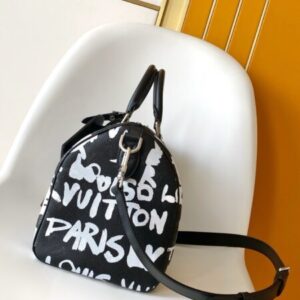 LV Speedy P9 Bandoulière 30 Scribble L&V M26175 tote hand bags