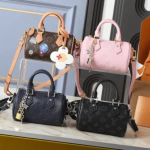 Louis Vuitton Nano Speedy revamped in Monogram canvas L&V bags - L&V hand Bags, L&V tote hand bags, Louis Vuitton, Louis Vuitton 2025 bags, Louis Vuitton 2026 bags, Louis Vuitton bags, Louis Vuitton hand bags, Louis Vuitton handbags, Louis Vuitton tote handbags, LV 2025 bags, lv bags, LV handbags, LV Nano Speedy handbags, LV Nano Speedy Monogram Canvas Handbags, LV s25 bags, lv s26 bags, LV tote bags, LV tote handbags, Nano Speedy, Nano Speedy Monogram Canvas